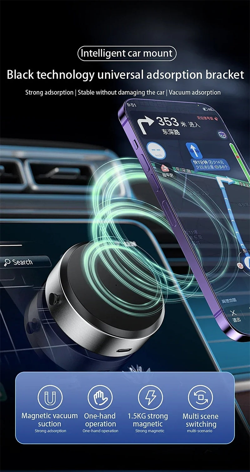 Magnetic Suction Mobile Phone Holder for Tesla